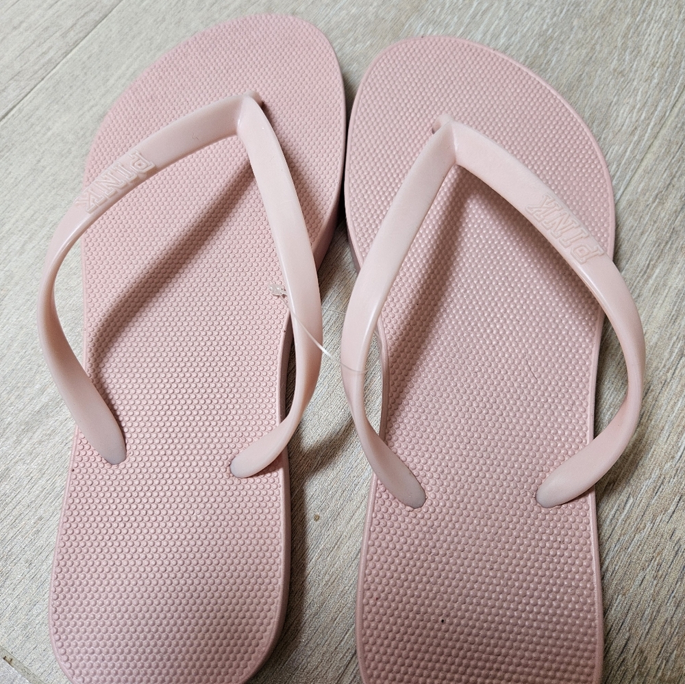 Victoria's Secret Pink Sandals Minimalist Beachwear